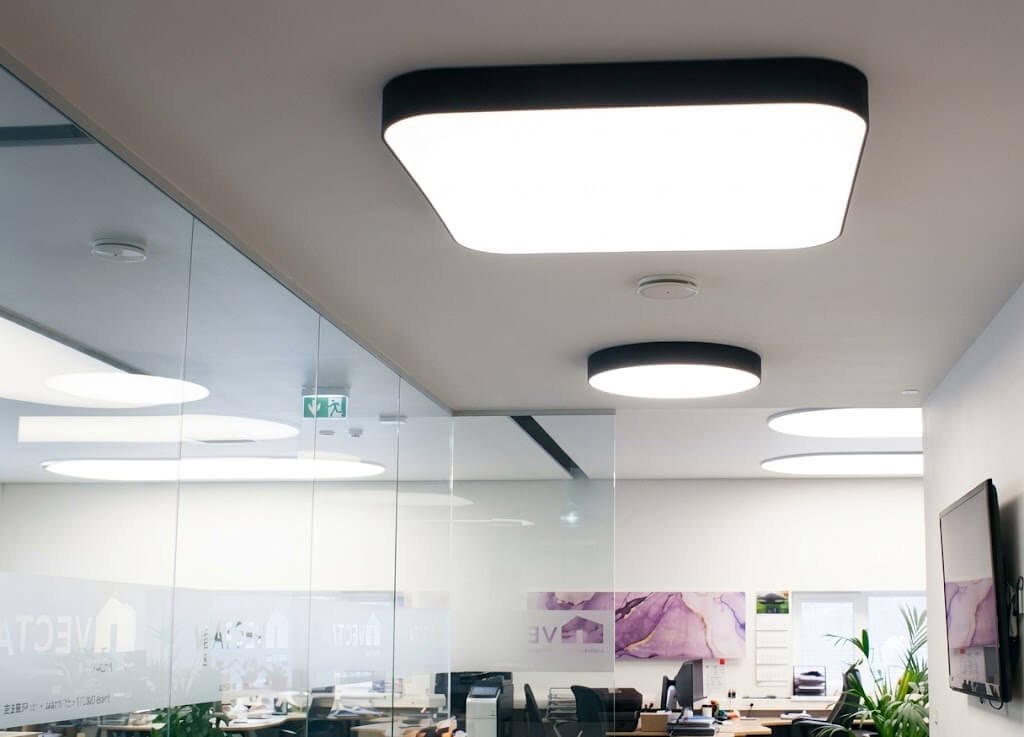 Quadratisches Lichtmodul Tempo mit abgerundeten Ecken