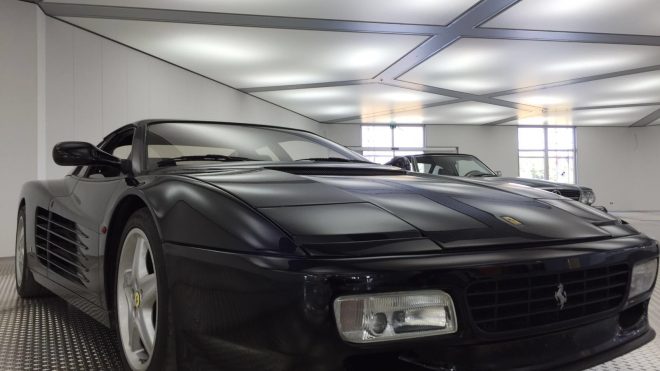 Referenzen Spanndecken Showroom - Autohaus - Lichtdecken
